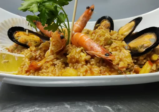 PAELLA MARINERA PARA DOS PERSONAS